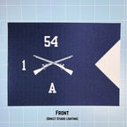 Seamless Guidon Replica (for Framing)