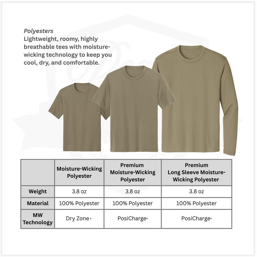 Polyester Undershirts